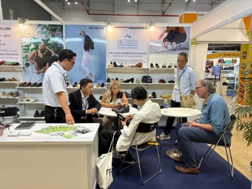 Nam Anh at Shoes and Leather Vietnam 2026